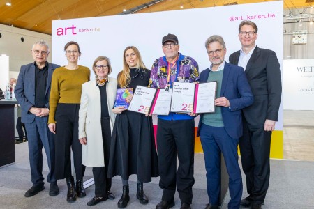 Le gagnant du prix art karlsruhe art karlsruhe 2025